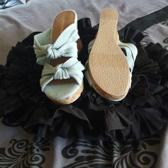 Maurice jean wedge sandals - Picture 3 of 4